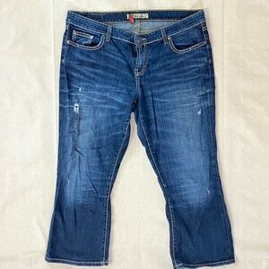 BKE Tenley Stretch Denim Capri